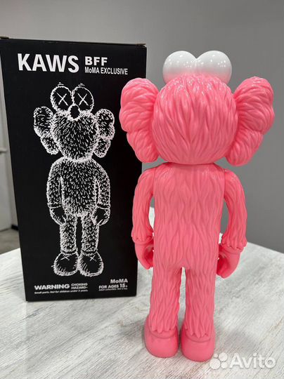 Kaws 30cm, розовый