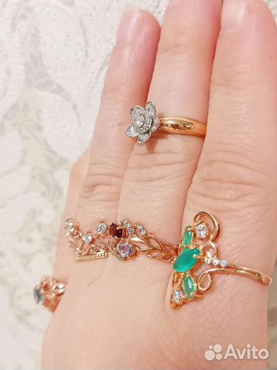 Кольцо золотое