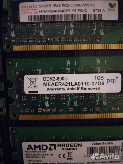 Видеокарта и оперативная память