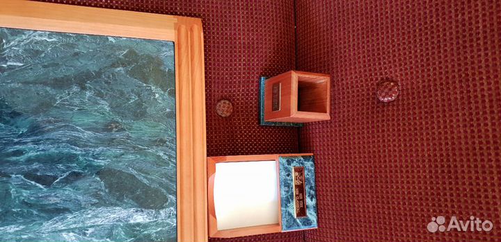 Настольный набор из натурального камня