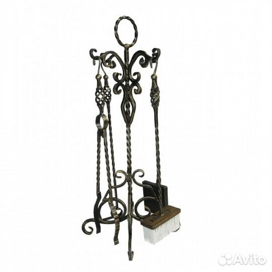 Каминный набор кованный Везувий N 110 S/B/Ч