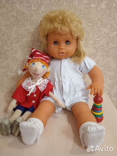 Куклы гдр времен СССР 67 см