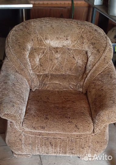 Диван и 2 кресла бу