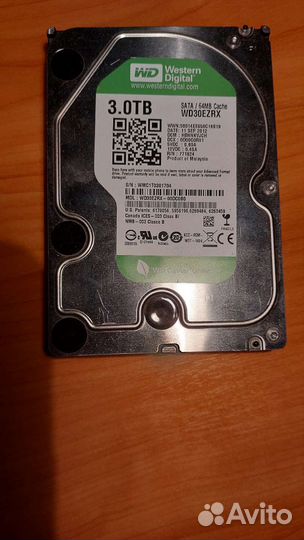 Контроллер HDD WD Caviar Green 3 тб