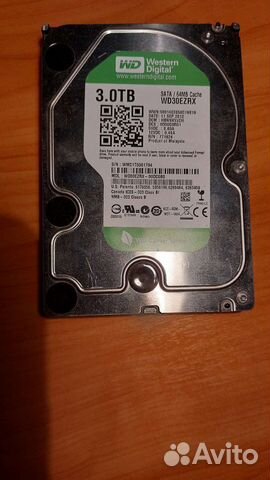 Контроллер HDD WD Caviar Green 3 тб