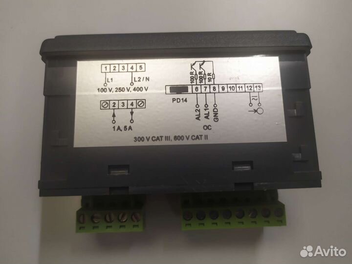 Цифровой индикатор напряжения, тока или частоты