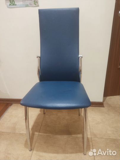 Стулья синие для кухни
