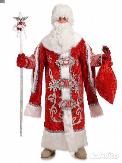 Костюм Деда Мороза на новый год
