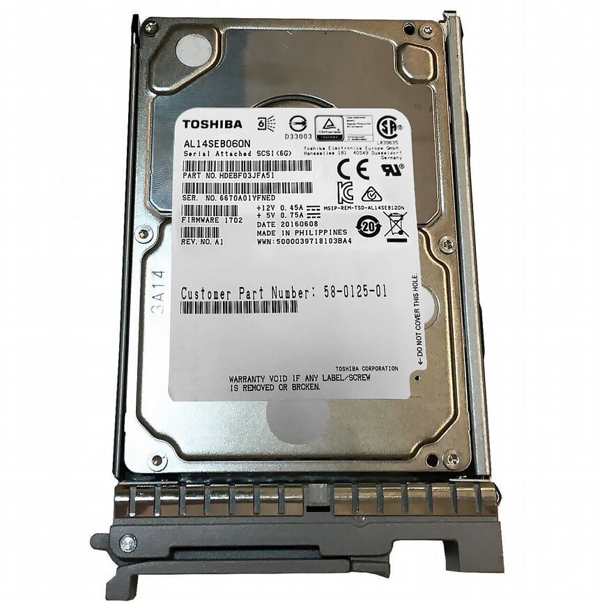 [HDEBF03JFA51] Жесткий Диск Cisco 600gb Sas 2,5" Hdd Hdebf03jfa51