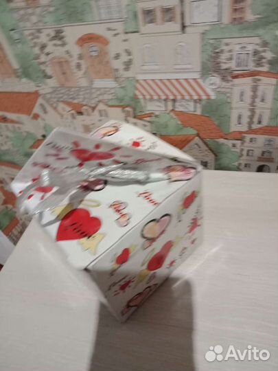 Чашка для влюбленных в подарочной коробке