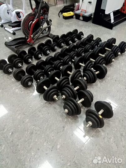 Гантели разборные