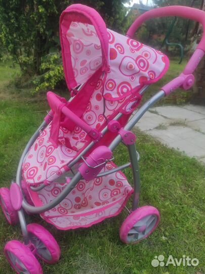 Коляска для куклы 2 в 1 Buggy Boom 9000A