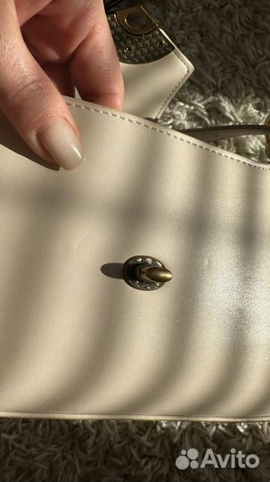 Винтажная сумка багет