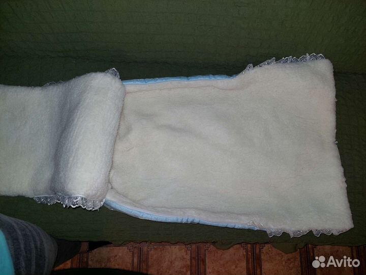 Конверт на выписку зимний на овчине