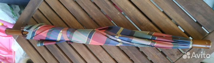 Ретро зонт трость