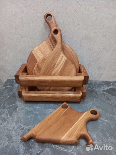 Разделочные доски из дуба и ясеня