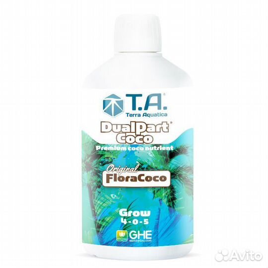 Минеральное удобрение DualPart Coco Grow T.A. GHE