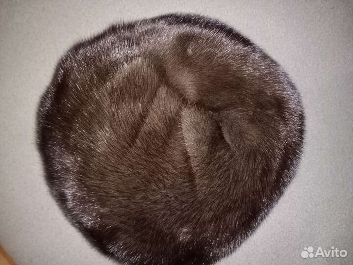 Шапка норковая (бирет)