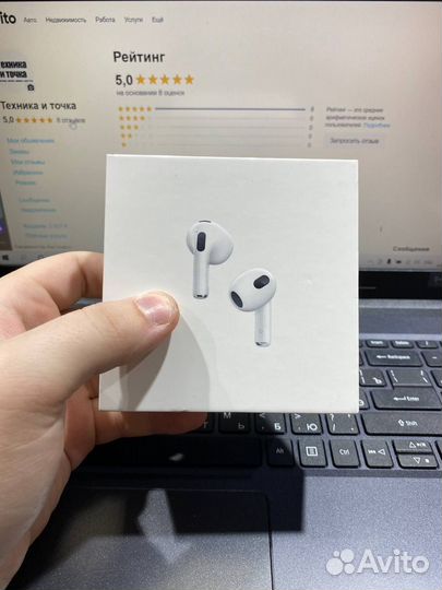 Наушники airpods 3 оригинал