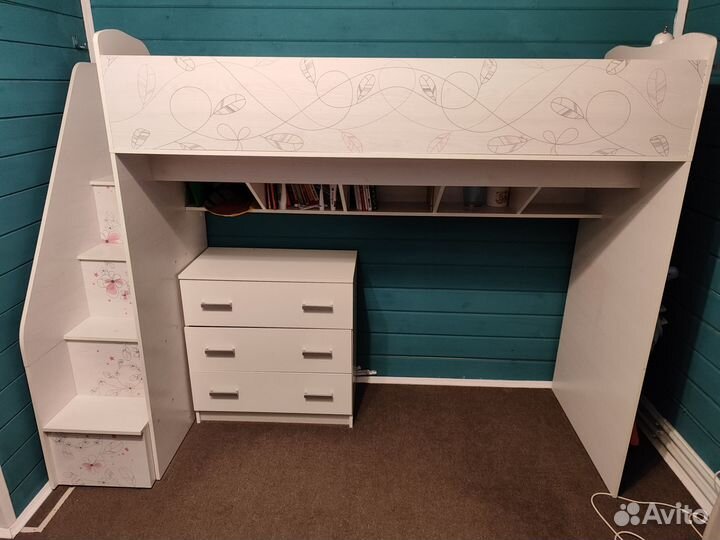 Детская кровать чердак