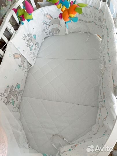 Бортики в детскую кроватку Baby ton