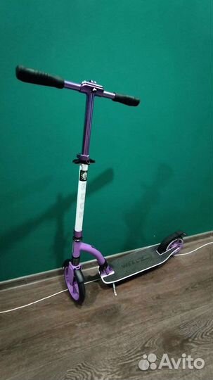 Самокат складной на взрослого/подростка Weelz Rock