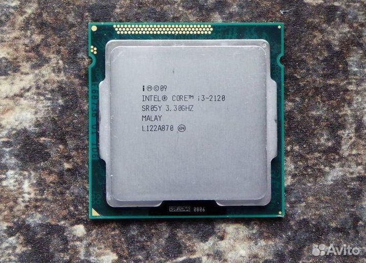 Комплект новая матплата 1155 Core i3-2120 кулер 8г