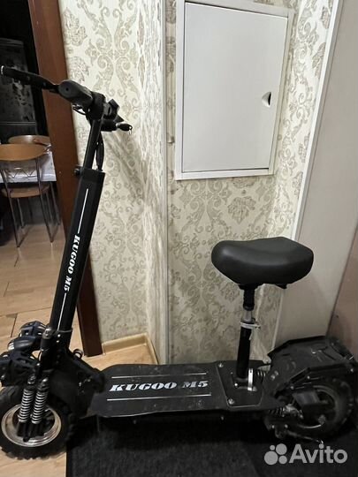 Самокат взрослый электрический