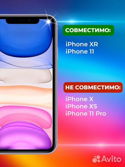Защитное стекло iPhone xr