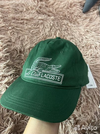 Кепка lacoste оригинальная новая