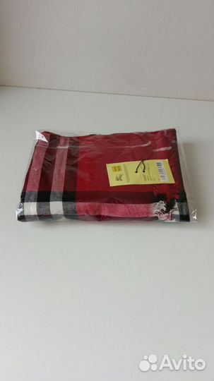 Шарф палантин Burberry бордо новый
