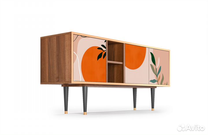 Тв-тумба T5 - Орех - Artwork