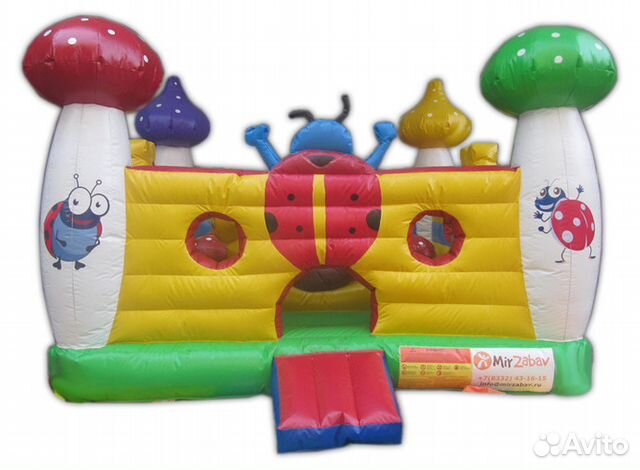 Новый надувной батут 5.8x4.9x3 м