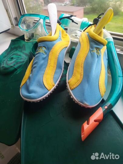 Маска,ласты очки для дайвинга