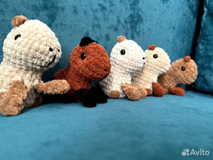 Капибара игрушка мягкая