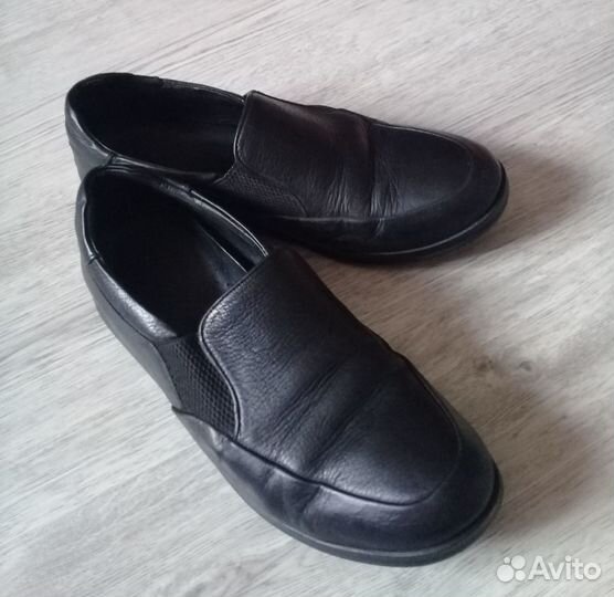 Туфли кожаные