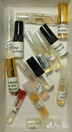 Пробники парфюмерии