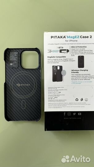 Чехал Pitaka MagEZ Case 2 для iPhone 13 pro (6.1)