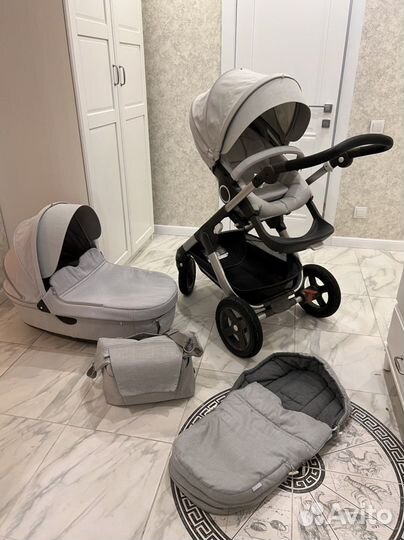 Коляска stokke trailz 2 в 1