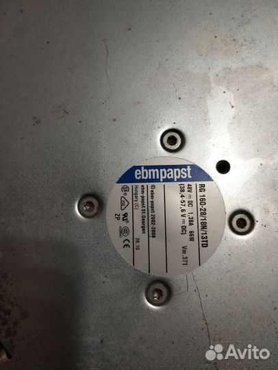 Вентилятор охлаждения для сервера