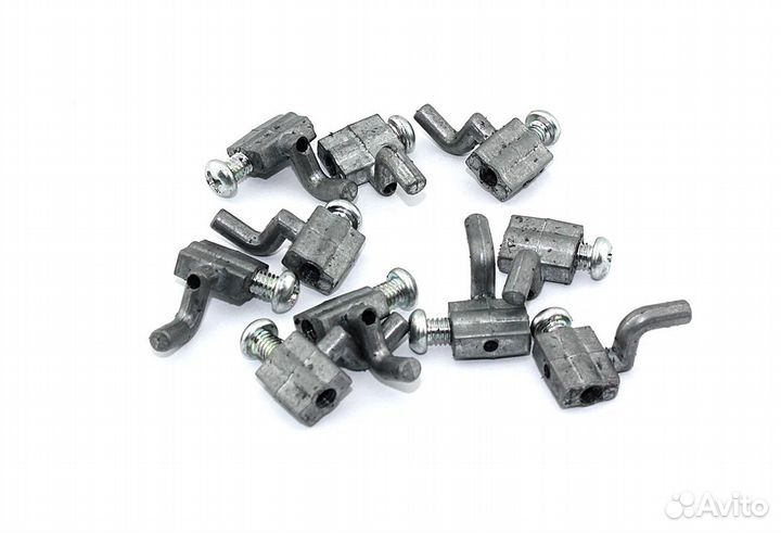 Наконечник г-образный для ремонта троса 10шт