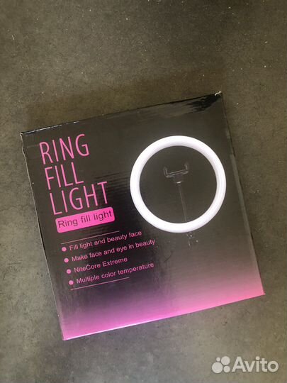 Кольцевая лампа 26 см