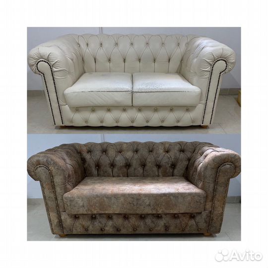 Перетяжка мягкой мебели. ремонт диванов, кроватей