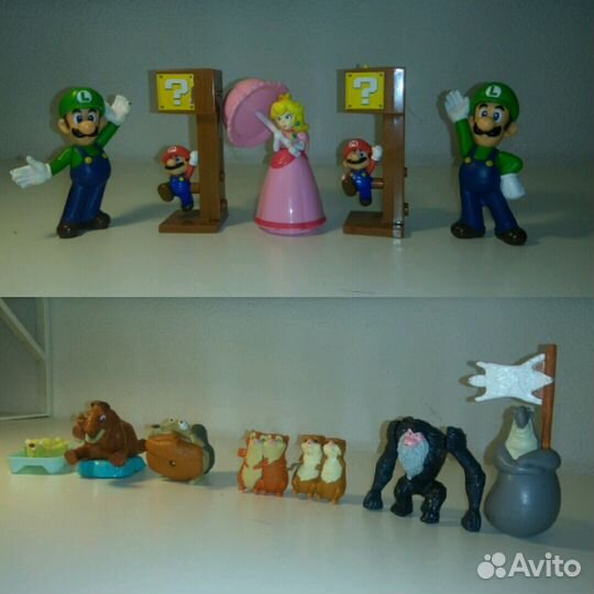 Игрушки из макдональдса