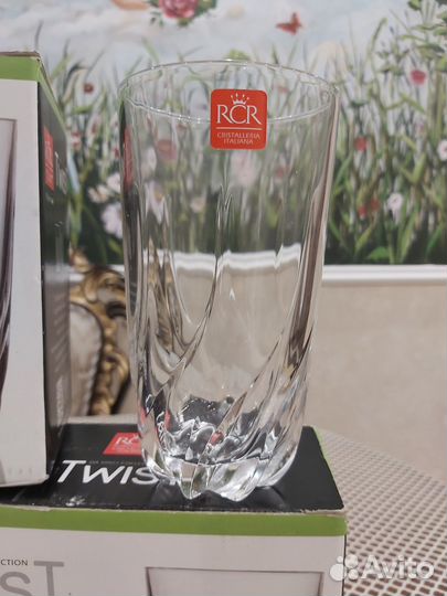 Бокалы доя коктейлей Twist Италия 6шт