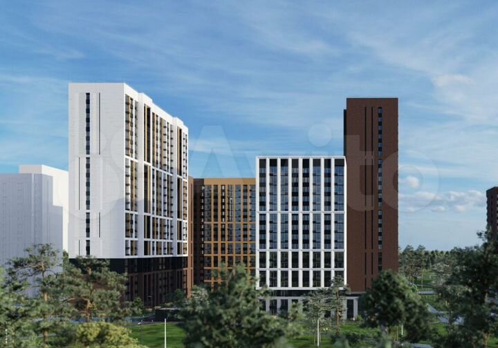 2-к. квартира, 65,3 м², 14/16 эт.