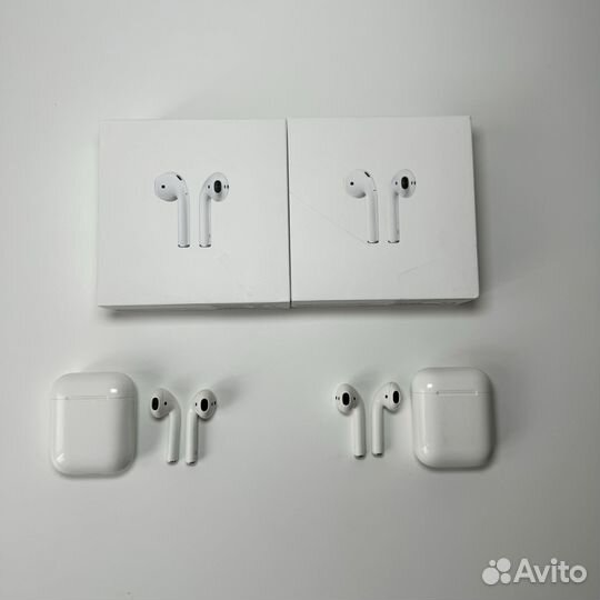 Apple AirPods 1 наушники с футляром оригинал