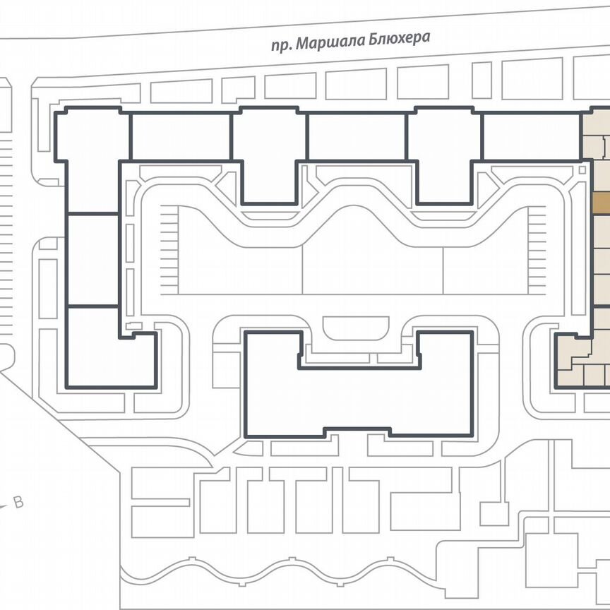 2-к. квартира, 67,1 м², 9/17 эт.