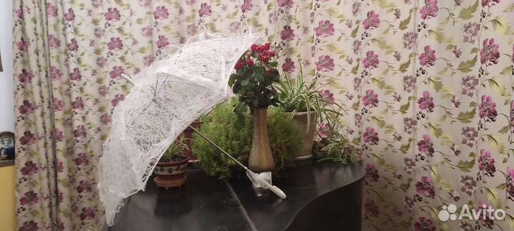 Зонт кружевной для свадьбы, фотосессии