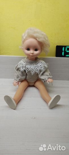 Кукла Женя фабрики Кругозор 47см. СССР